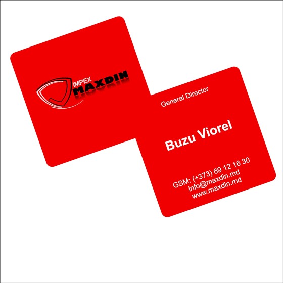 Business Card: Maxdin Impex